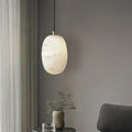 Lennar Visual_Alabaster Modern Pebble Pendant Lamp