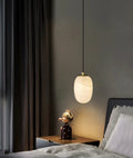 Lennar Visual_Alabaster Modern Pebble Pendant Lamp