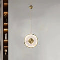 Lennar Visual_Alabaster Modern Round Strip Wall Lamp