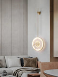 Lennar Visual_Alabaster Modern Round Strip Wall Lamp