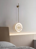 Lennar Visual_Alabaster Modern Round Strip Wall Lamp