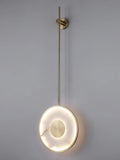 Lennar Visual_Alabaster Modern Round Strip Wall Lamp