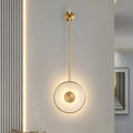 Lennar Visual_Alabaster Modern Round Strip Wall Lamp