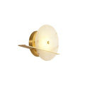 Lennar Visual_Alabaster Modern Round Wall Sconce