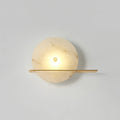 Lennar Visual_Alabaster Modern Round Wall Sconce