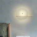 Lennar Visual_Alabaster Modern Round Wall Sconce