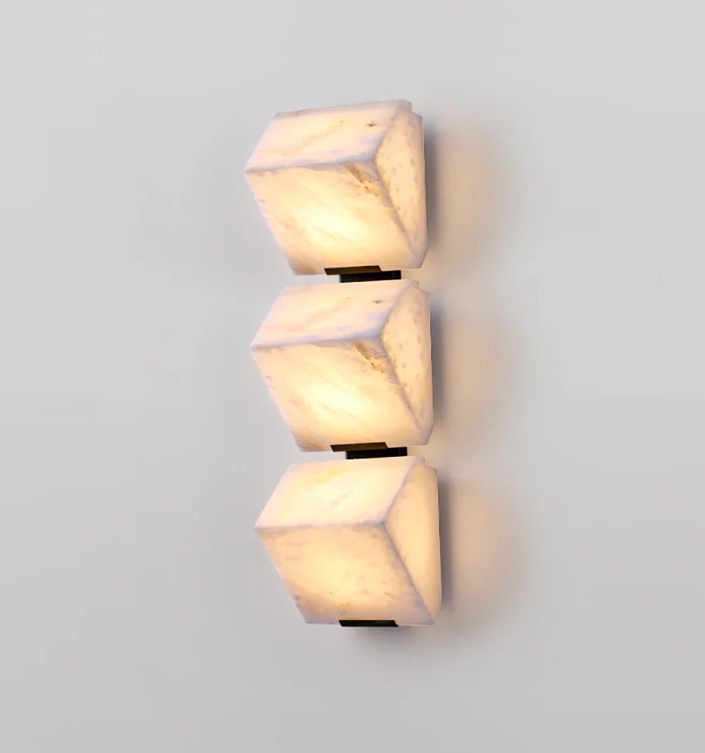 Lennar Visual_Alabaster Modern Staircase Wall Lamp