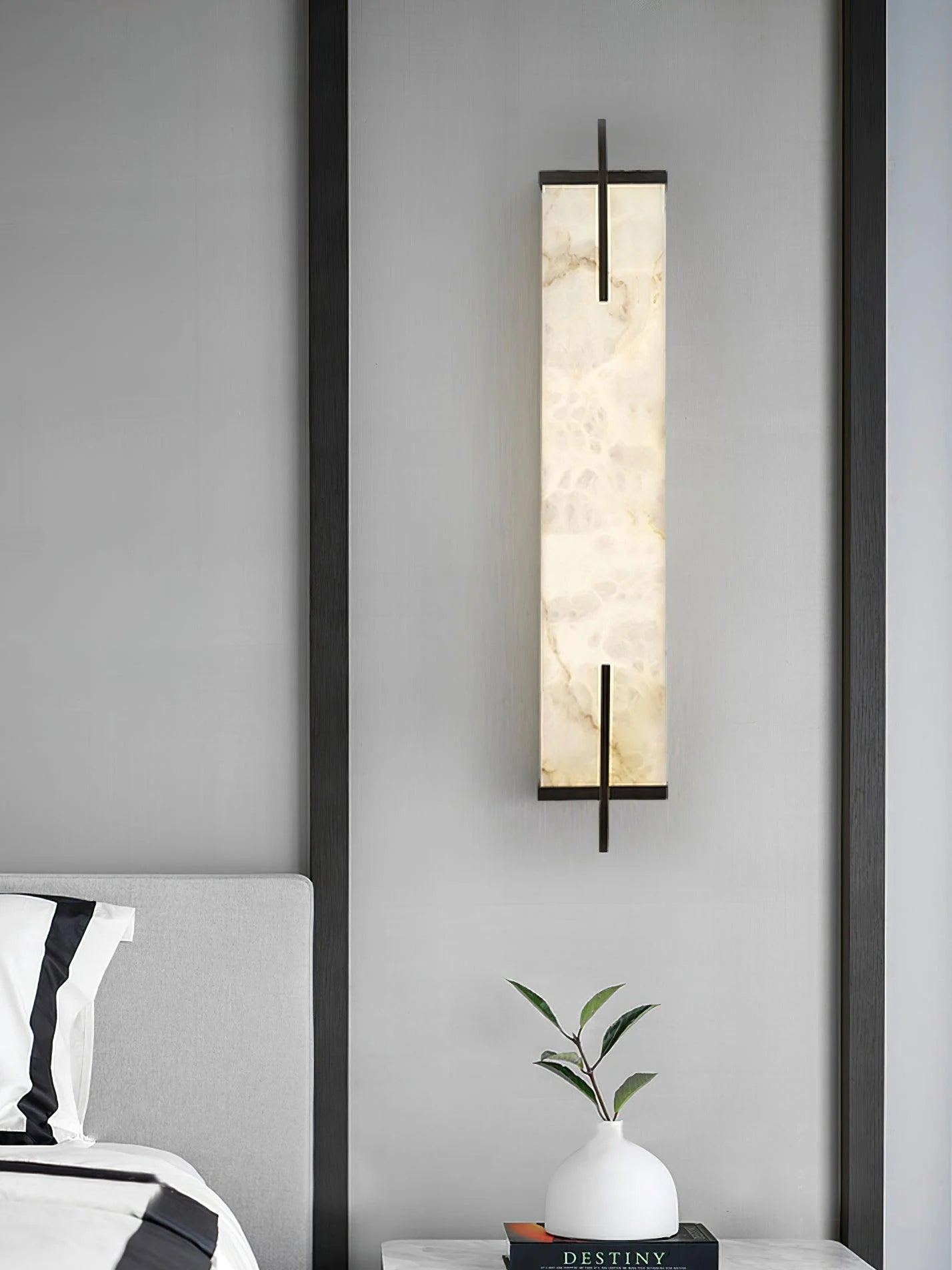 Lennar Visual_Alabaster Rectangle Calliope Wall Sconce