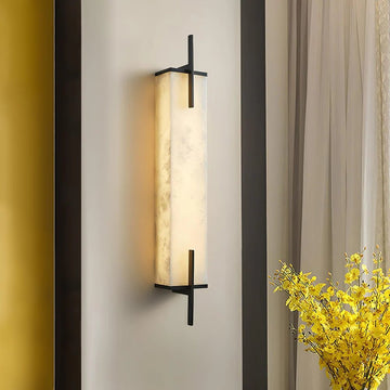 Lennar Visual_Alabaster Rectangle Calliope Wall Sconce