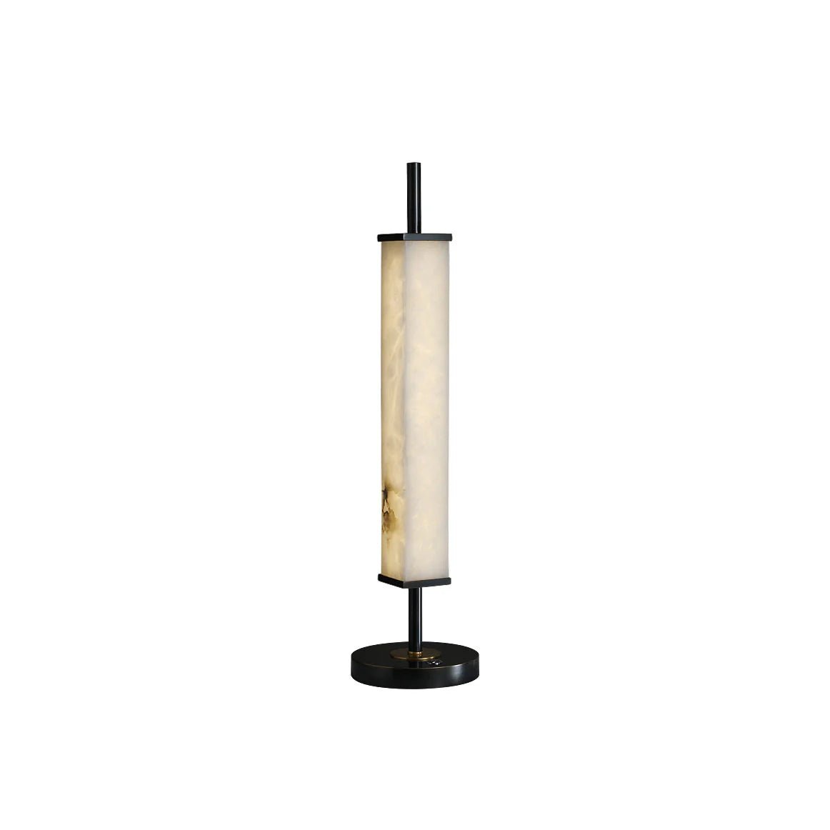 Lennar Visual_Alabaster Serano Brass Table Lamp