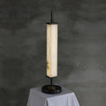 Lennar Visual_Alabaster Serano Brass Table Lamp