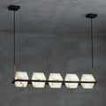 Lennar Visual_Alabaster Square Box Chandelier