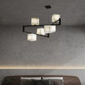 Lennar Visual_Alabaster Square Box Chandelier