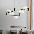 Lennar Visual_Alabaster Square Box Chandelier