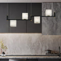 Lennar Visual_Alabaster Square Box Chandelier