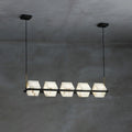 Lennar Visual_Alabaster Square Box Chandelier