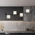 Lennar Visual_Alabaster Square Box Chandelier