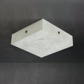 Lennar Visual_Alabaster Square Flushmount Ceiling Light