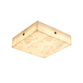 Lennar Visual_Alabaster Square Flushmount Ceiling Light