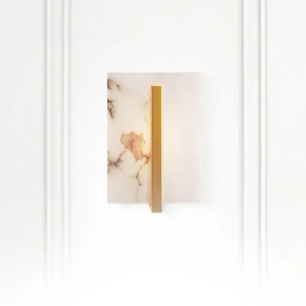 Lennar Visual_Alabaster Square Wall Sconce