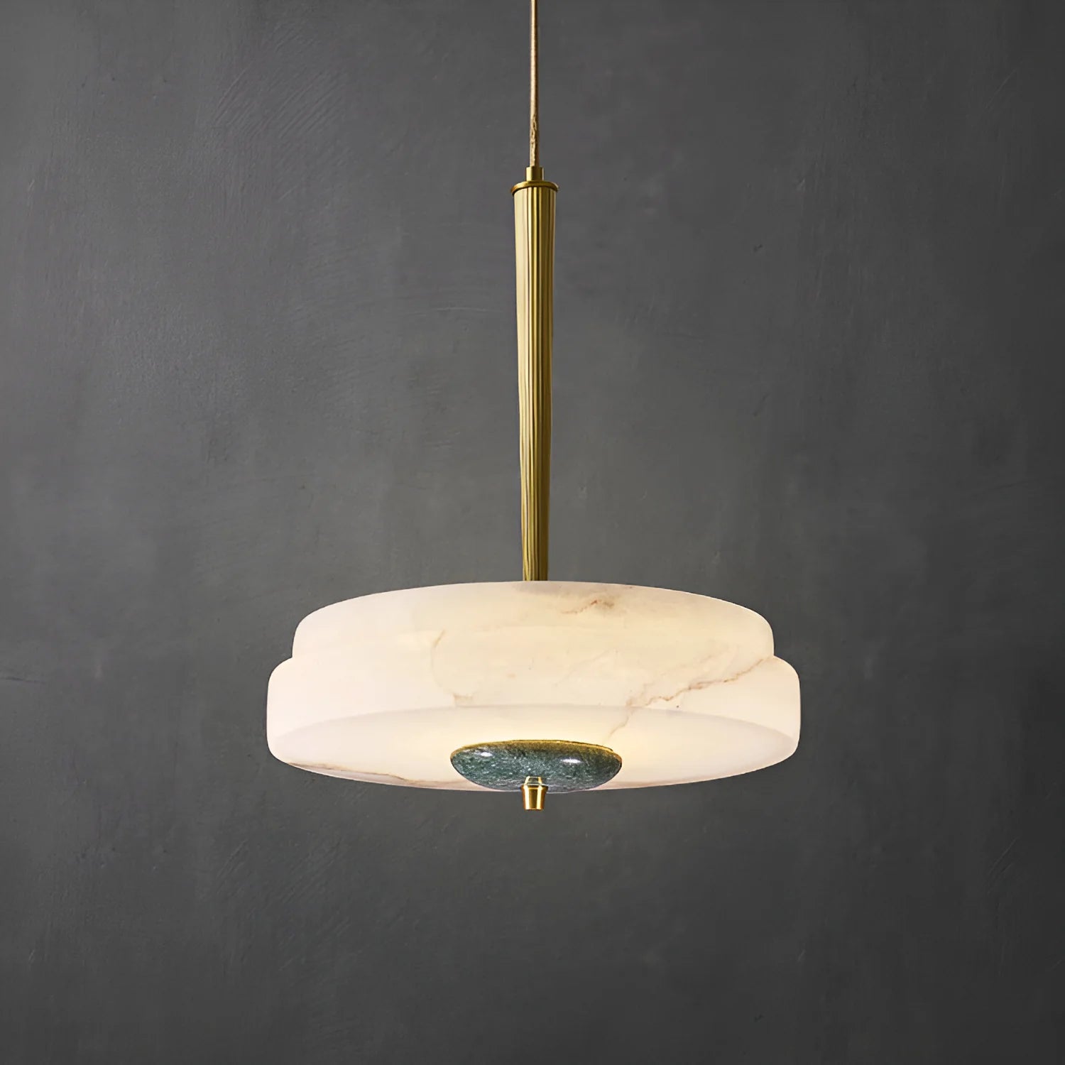 Lennar Visual_Alabaster Trave Elegant Pendant Lamp