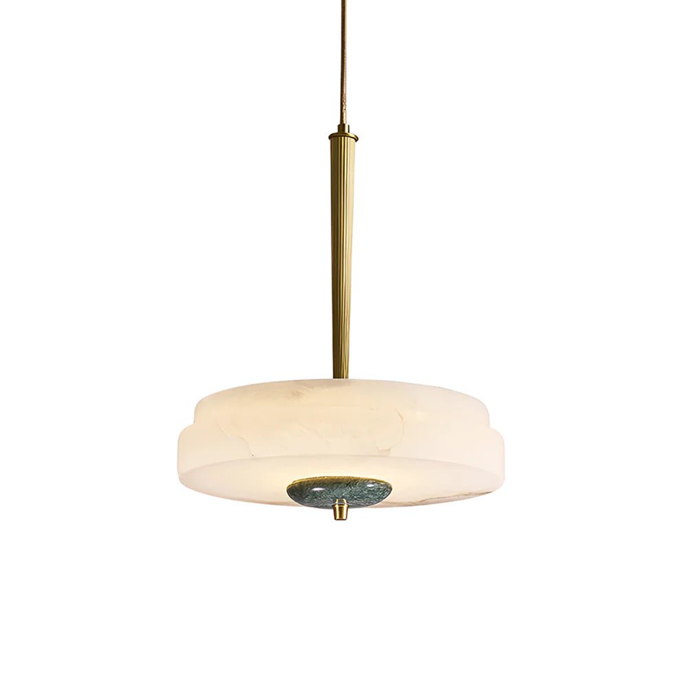 Lennar Visual_Alabaster Trave Elegant Pendant Lamp