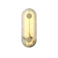 Lennar Visual_Artistic Brass Alabaster Wall Lamp