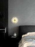 Lennar Visual_Artistic Brass Alabaster Wall Lamp