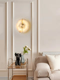 Lennar Visual_Artistic Brass Alabaster Wall Lamp