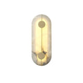 Lennar Visual_Artistic Brass Alabaster Wall Lamp