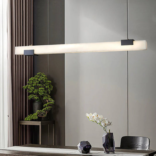 Lennar Visual_Cary Alabaster Strip Pendant Light