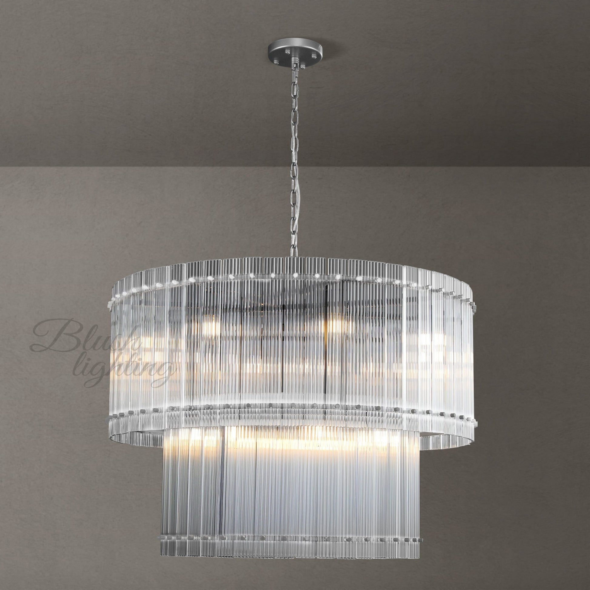 Lennar Visual_Celestia Modern Two - Tier Chandelier