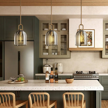 Lennar Visual_Claria Cloche Pendant Light