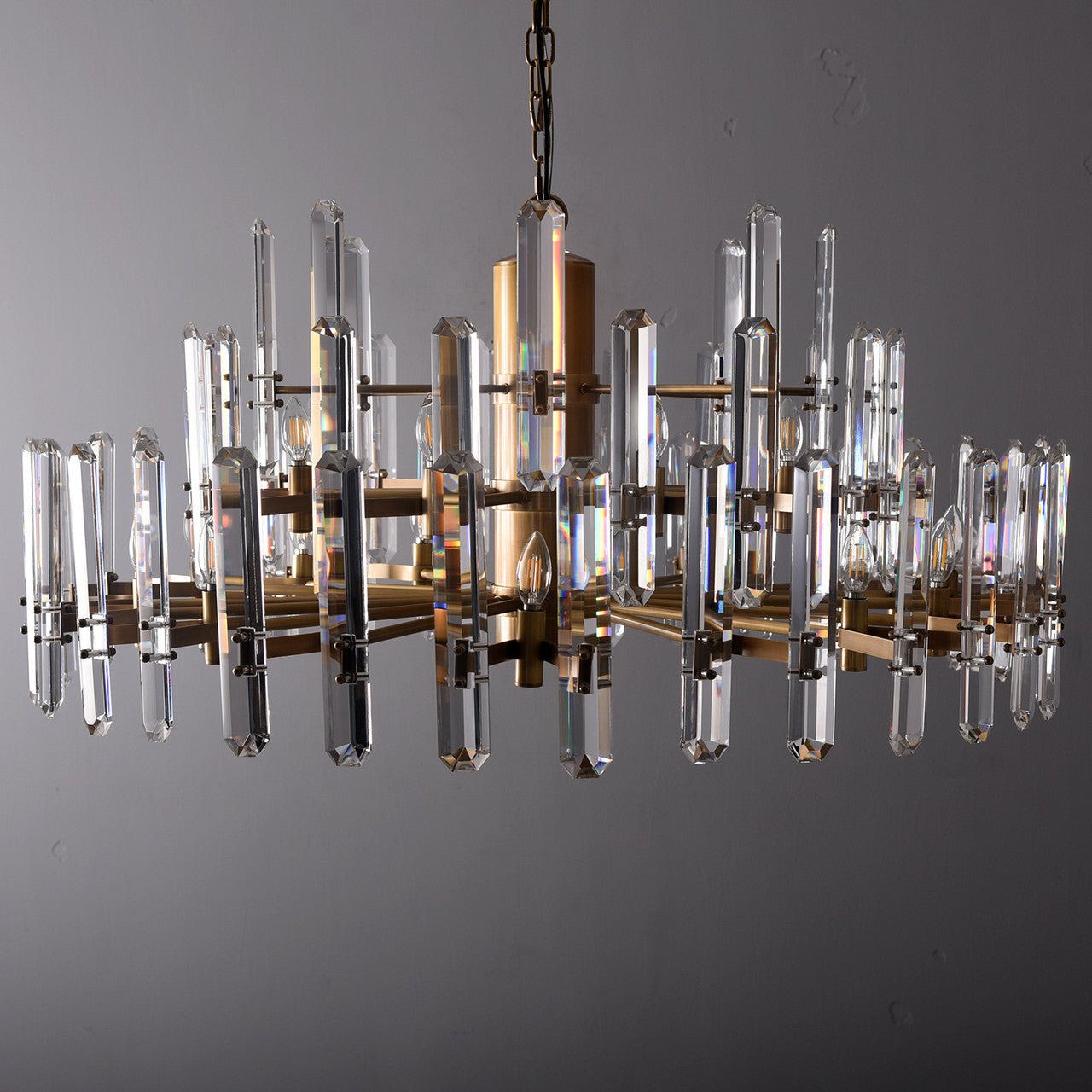 Lennar Visual_Crystara Round Chandelier