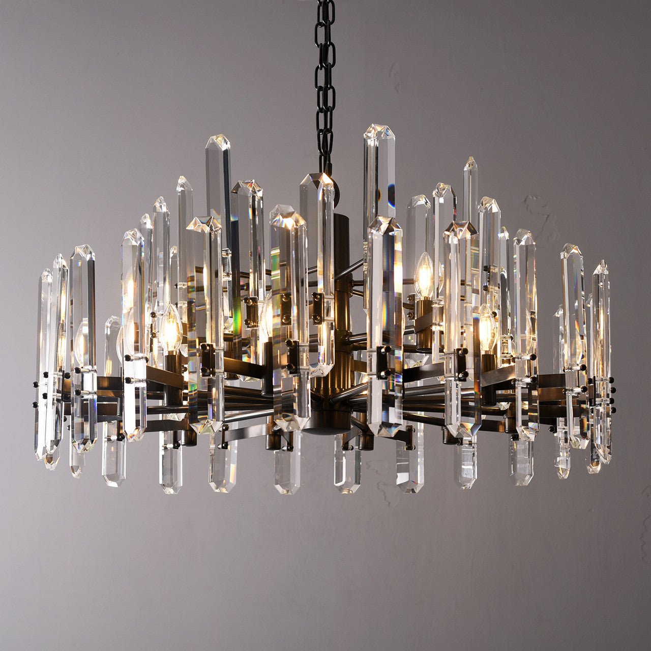 Lennar Visual_Crystara Round Chandelier