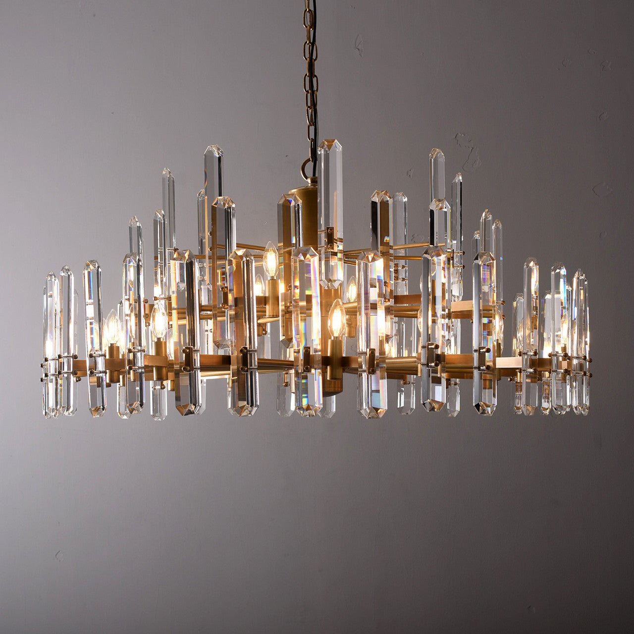 Lennar Visual_Crystara Round Chandelier