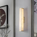 Lennar Visual_Cuboid Alabaster Wall Light