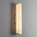 Lennar Visual_Cuboid Alabaster Wall Light