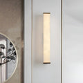 Lennar Visual_Cuboid Alabaster Wall Light