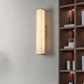 Lennar Visual_Cuboid Alabaster Wall Light