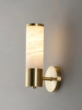 Lennar Visual_Cylindrical Lampatron Alabaster Wall Lamp