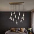 Drovia Rain Rectangular Chandelier 54