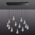 Drovia Rain Rectangular Chandelier 54