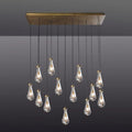 Drovia Rain Rectangular Chandelier 54