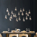 Drovia Rain Rectangular Chandelier 72