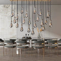 Drovia Rain Rectangular Chandelier 72