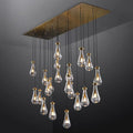 Drovia Rain Rectangular Chandelier 72