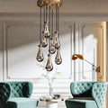 Drovia Rain Round Chandelier 18