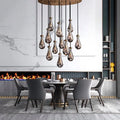 Drovia Rain Round Chandelier 36