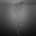 Lennar Visual_Drovia Rain Round Chandelier 60